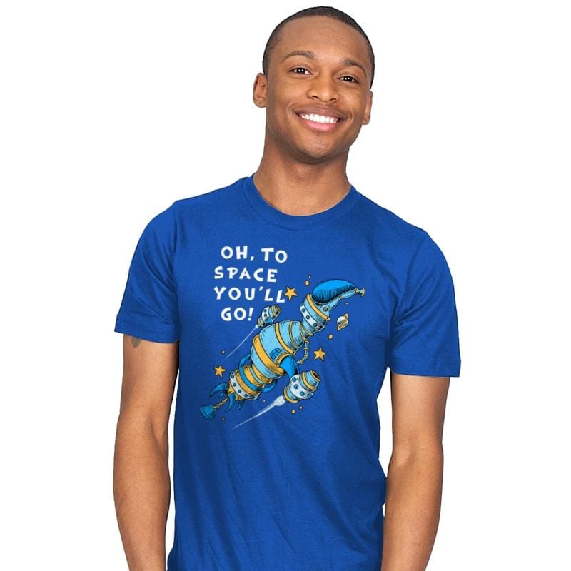 Oh, To Space! - Mens T-Shirts RIPT Apparel Small / Royal