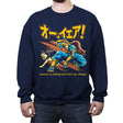 Oh Yeah! - Crew Neck Sweatshirt Crew Neck Sweatshirt RIPT Apparel Small / Navy