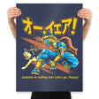 Oh Yeah! - Prints Posters RIPT Apparel 18x24 / Navy