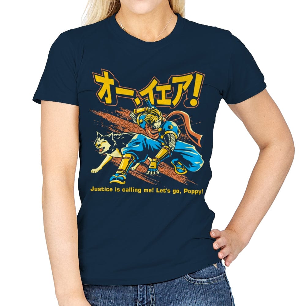 Oh Yeah! - Womens T-Shirts RIPT Apparel Small / Navy