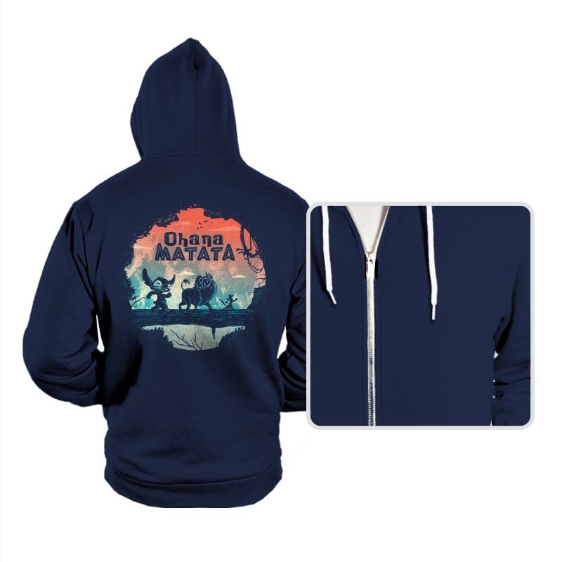 Ohana Matata - Hoodies Hoodies RIPT Apparel