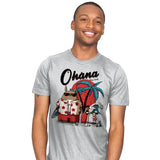 Ohana - Mens T-Shirts RIPT Apparel Small / Silver