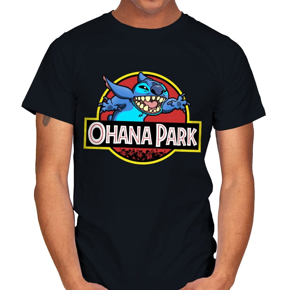 Ohana Park - Mens T-Shirts RIPT Apparel Small / Black