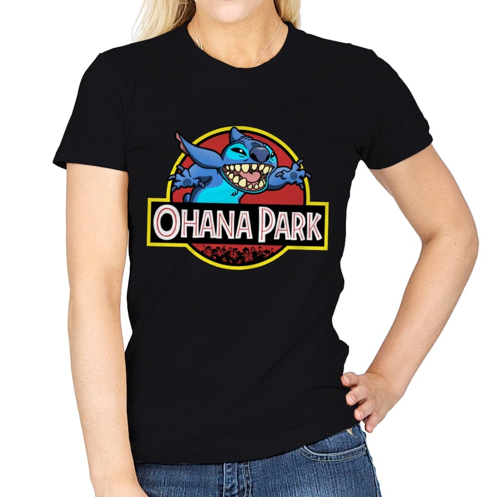 Ohana Park - Womens T-Shirts RIPT Apparel Small / Black