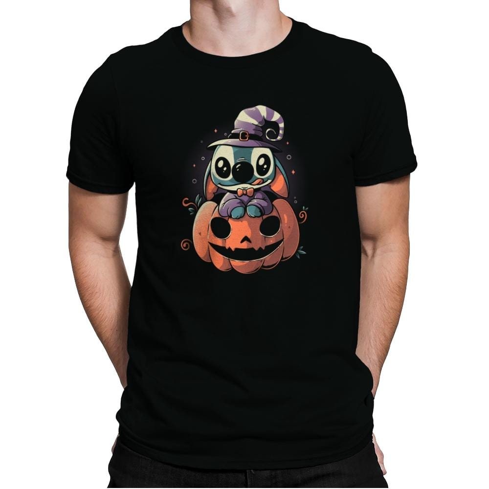 Ohana Pumpkin - Anytime - Mens Premium T-Shirts RIPT Apparel Small / Black