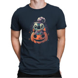Ohana Pumpkin - Anytime - Mens Premium T-Shirts RIPT Apparel Small / Indigo