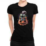Ohana Pumpkin - Anytime - Womens Premium T-Shirts RIPT Apparel Small / Indigo
