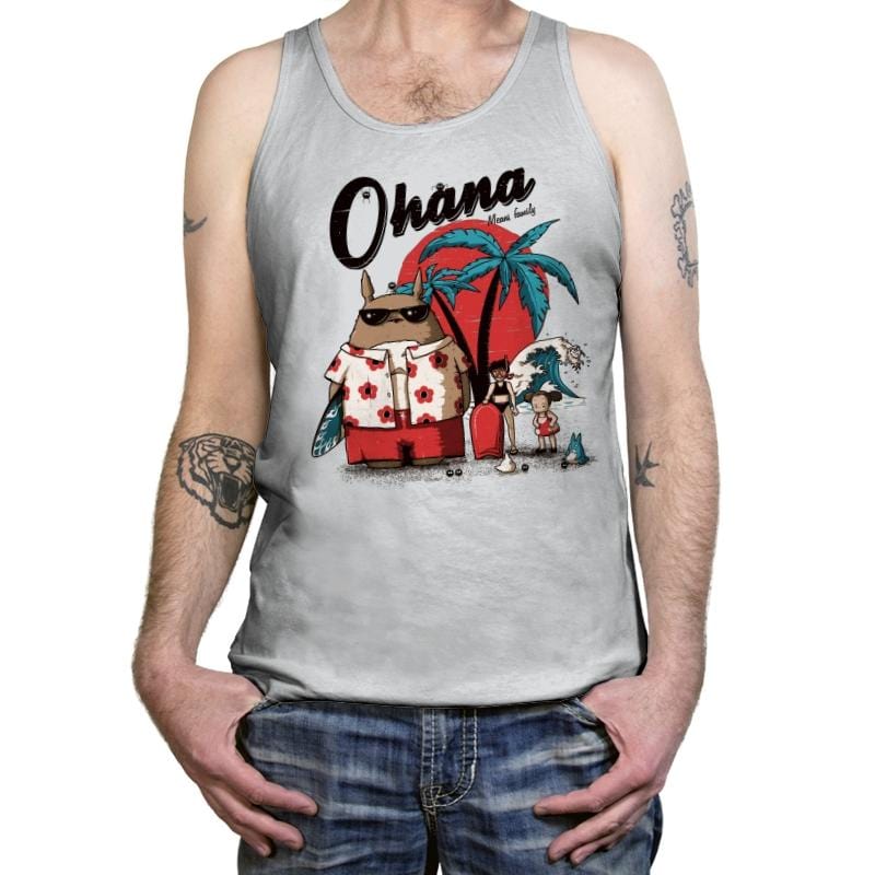 Ohana - Tanktop Tanktop RIPT Apparel X-Small / Silver