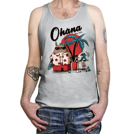 Ohana - Tanktop Tanktop RIPT Apparel X-Small / Silver