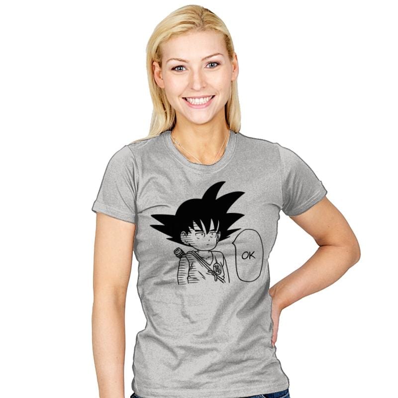 Ok - Sangoku - Womens T-Shirts RIPT Apparel