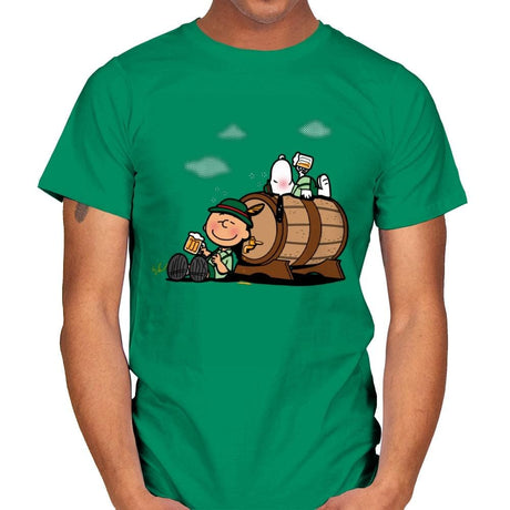 Oktoberfest Nuts - Mens T-Shirts RIPT Apparel Small / Kelly