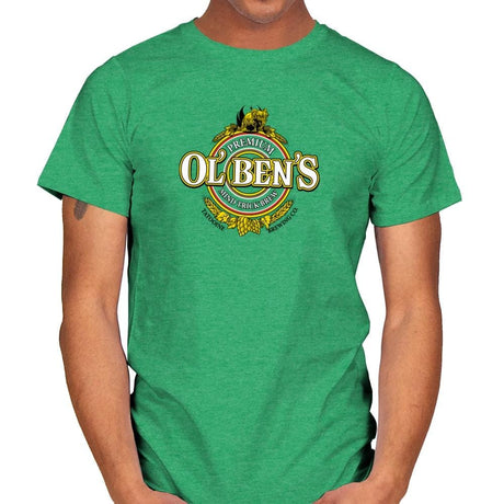 Ol Ben's Mind Trick Brew Exclusive - Mens T-Shirts RIPT Apparel 4x-large / Kelly Green