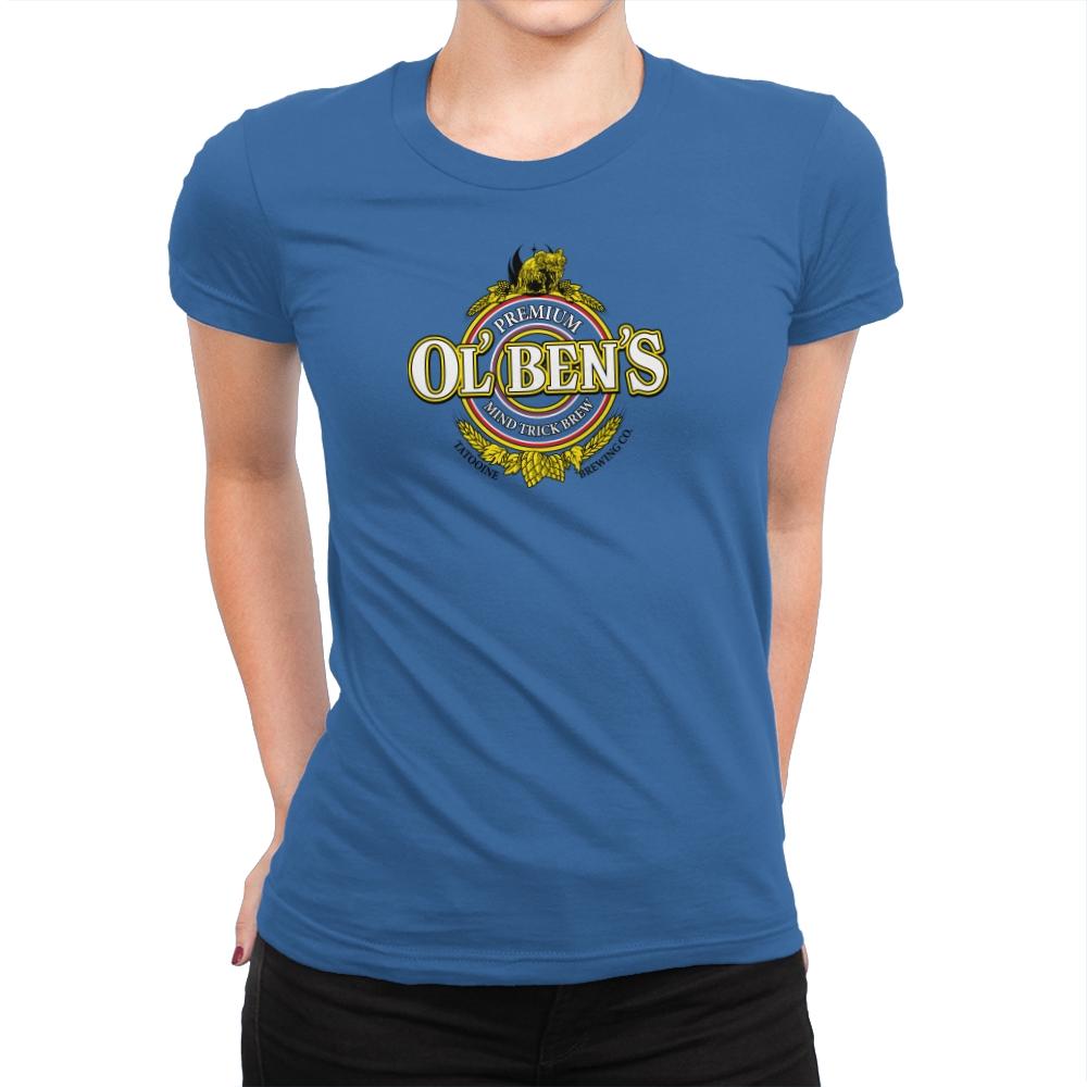 Ol Ben's Mind Trick Brew Exclusive - Womens Premium T-Shirts RIPT Apparel Small / Royal