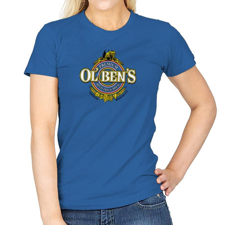 Ol Ben's Mind Trick Brew Exclusive - Womens T-Shirts RIPT Apparel Small / Royal