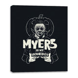 Old Killer Homeboy - Canvas Wraps Canvas Wraps RIPT Apparel 16x20 / Black