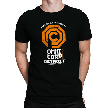 Omni Corp - Mens Premium T-Shirts RIPT Apparel Small / Black