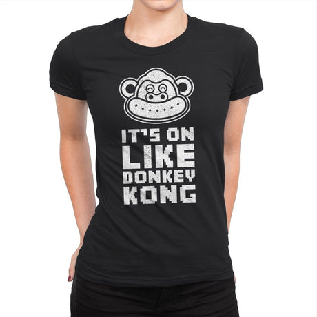 On Like DK - Vintage - Womens Premium T-Shirts RIPT Apparel Small / Black