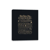 Once Upon a Time - Best Seller - Canvas Wraps Canvas Wraps RIPT Apparel 8x10 / Black