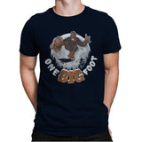 One Big Foot - Mens Premium T-Shirts RIPT Apparel Small / Navy