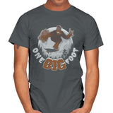 One Big Foot - Mens T-Shirts RIPT Apparel Small / Charcoal