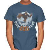 One Big Foot - Mens T-Shirts RIPT Apparel Small / Indigo Blue