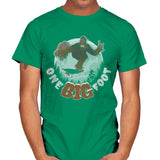 One Big Foot - Mens T-Shirts RIPT Apparel Small / Kelly Green