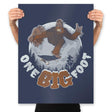 One Big Foot - Prints Posters RIPT Apparel 18x24 / Navy