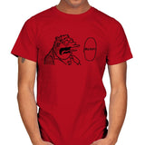 One Burp Man - Mens T-Shirts RIPT Apparel Small / Red