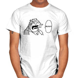 One Burp Man - Mens T-Shirts RIPT Apparel Small / White