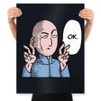 One Evil Man - Prints Posters RIPT Apparel 18x24 / Black