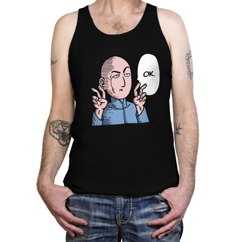 One Evil Man - Tanktop Tanktop RIPT Apparel X-Small / Black