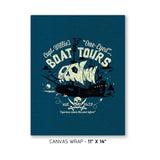 One-Eyed Boat Tours Exclusive - Canvas Wraps Canvas Wraps RIPT Apparel 11x14 inch