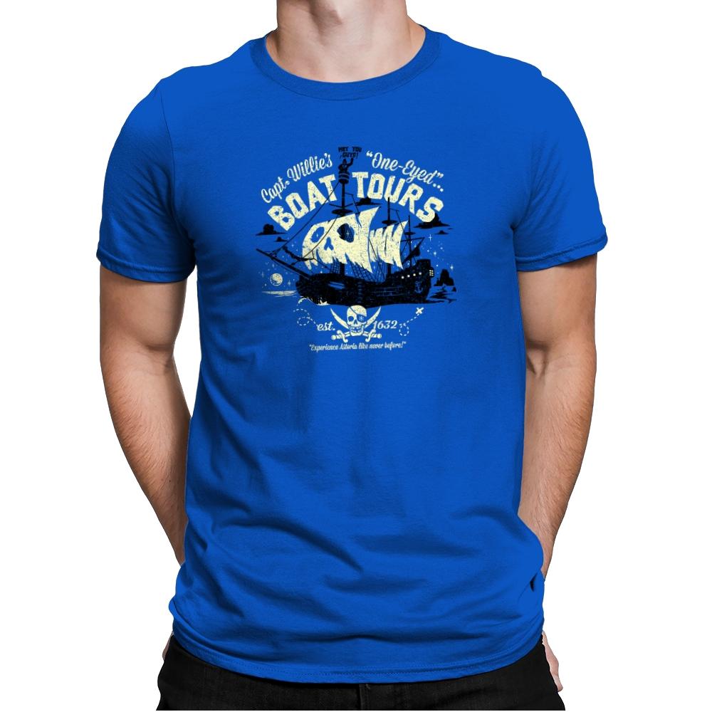 One-Eyed Boat Tours Exclusive - Mens Premium T-Shirts RIPT Apparel Small / Royal