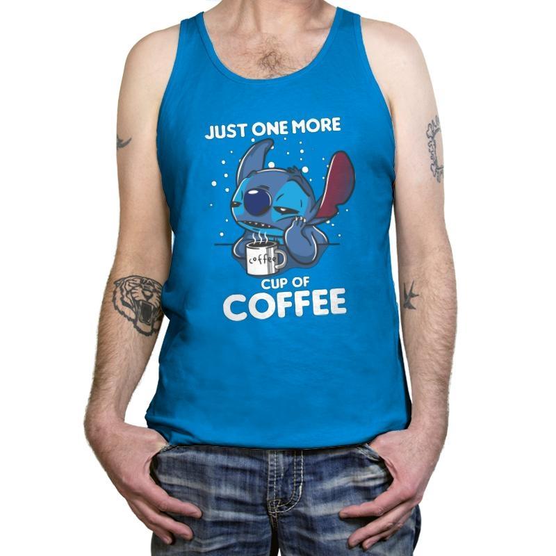 One More Coffee - Tanktop Tanktop RIPT Apparel