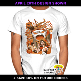 One Premium Tee Monthly Subscription RIPT Apparel