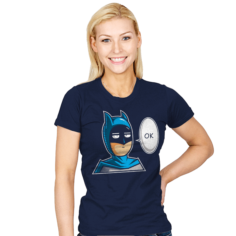 One Punch Bat  - Womens T-Shirts RIPT Apparel