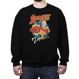 One Rocket Punch - Crew Neck Sweatshirt Crew Neck Sweatshirt RIPT Apparel