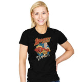 One Rocket Punch - Womens T-Shirts RIPT Apparel Small / Black