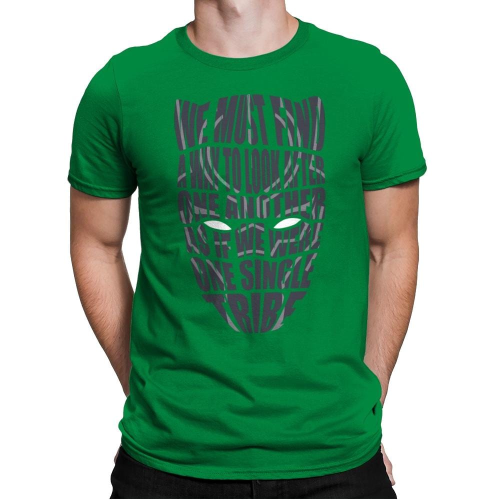 One Single Tribe - Mens Premium T-Shirts RIPT Apparel Small / Kelly