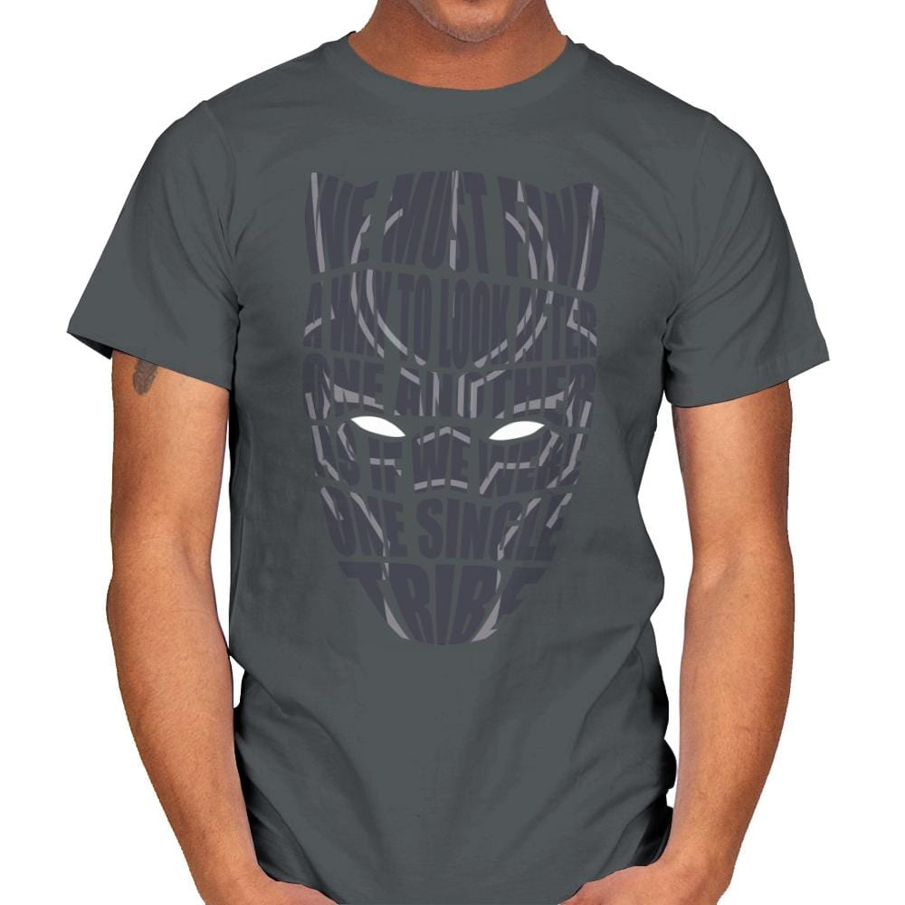 One Single Tribe - Mens T-Shirts RIPT Apparel Small / Charcoal