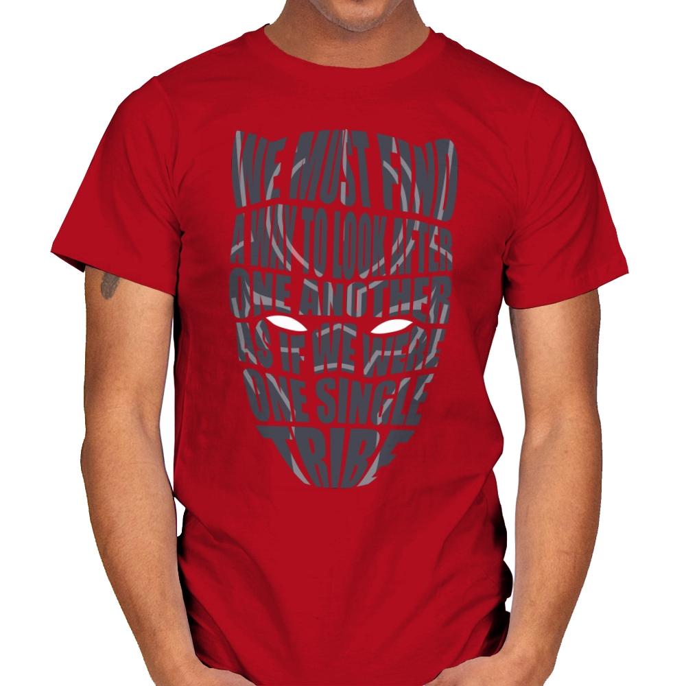 One Single Tribe - Mens T-Shirts RIPT Apparel Small / Red