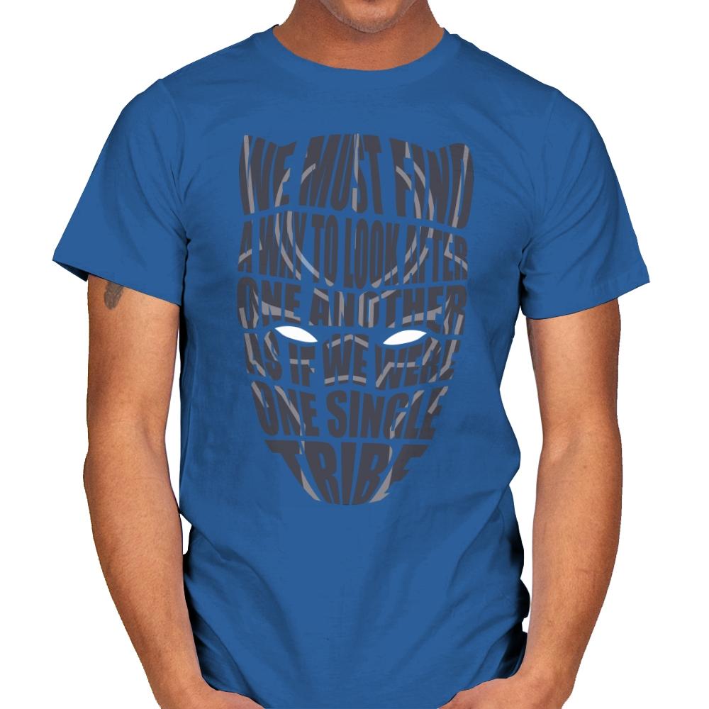 One Single Tribe - Mens T-Shirts RIPT Apparel Small / Royal