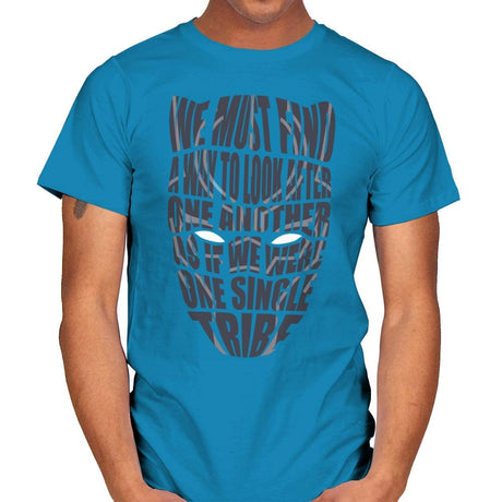 One Single Tribe - Mens T-Shirts RIPT Apparel Small / Sapphire