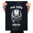 One Ugly - Prints Posters RIPT Apparel 18x24 / Black