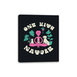 One with Nature - Canvas Wraps Canvas Wraps RIPT Apparel 8x10 / Black