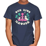 One with Nature - Mens T-Shirts RIPT Apparel Small / Navy