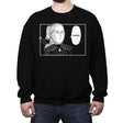 One word Witcher (Hmmmm...) - Crew Neck Sweatshirt Crew Neck Sweatshirt RIPT Apparel Small / Black