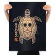 Oni Master Roshi - Prints Posters RIPT Apparel 18x24 / Black
