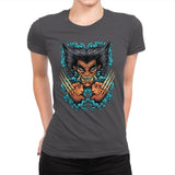 Oni Rage - Womens Premium T-Shirts RIPT Apparel Small / Heavy Metal
