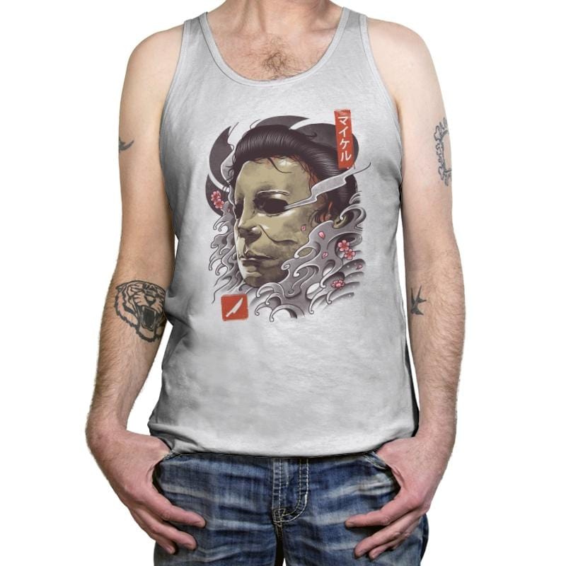Oni Slasher Mask - Tanktop Tanktop RIPT Apparel